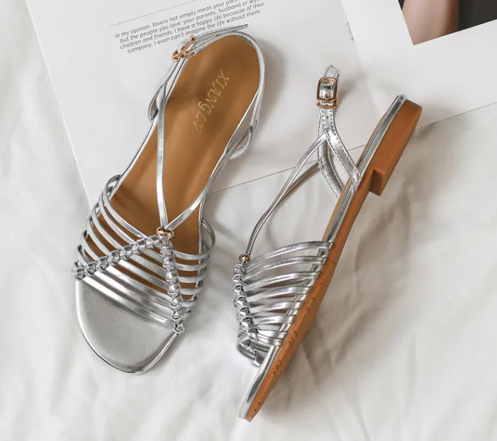 Greta - Elegant Leather Sandals