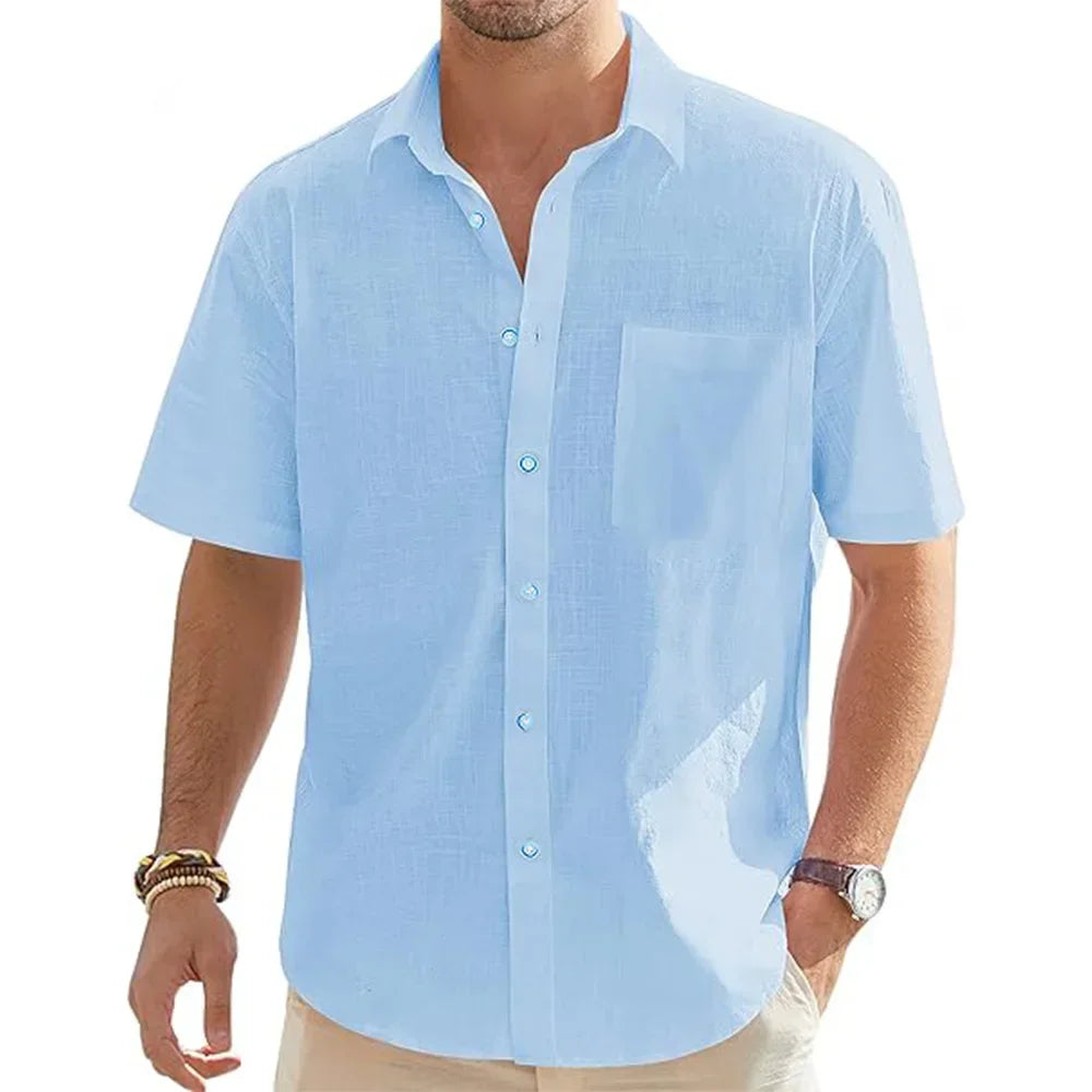 Liam - Breezy Linen Shirt