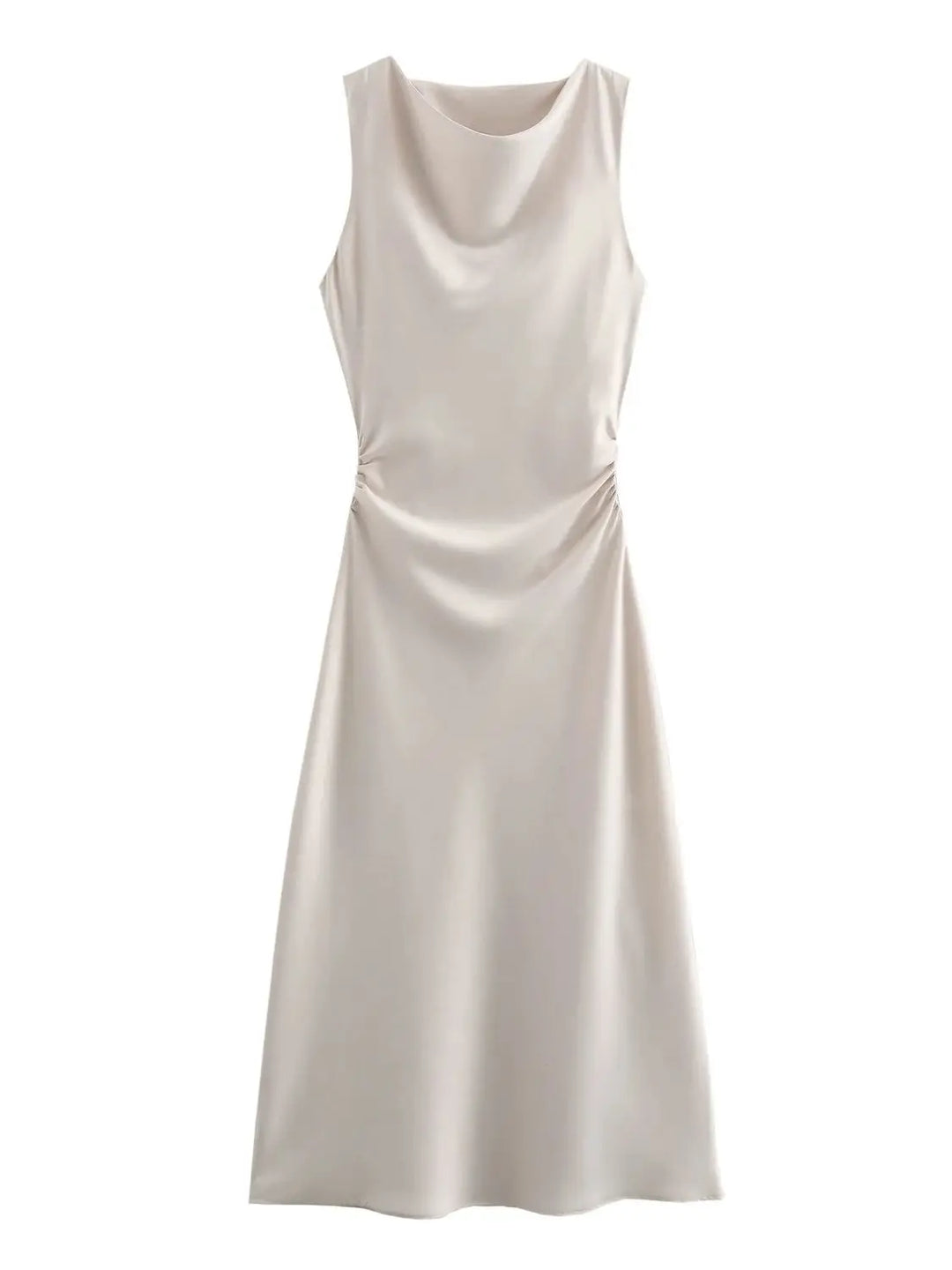 Thea - Silky Satin Dress