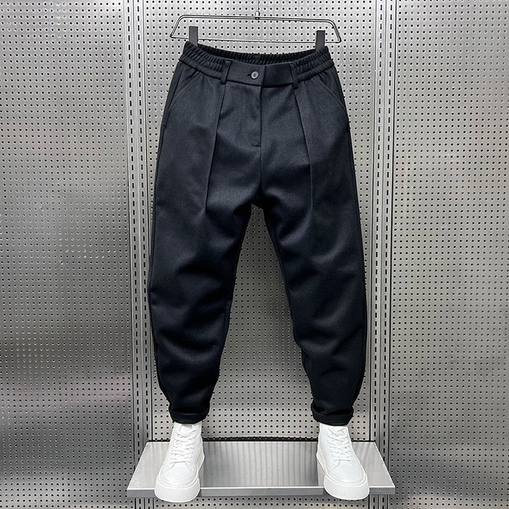 Gabe - Refined Melange Trousers