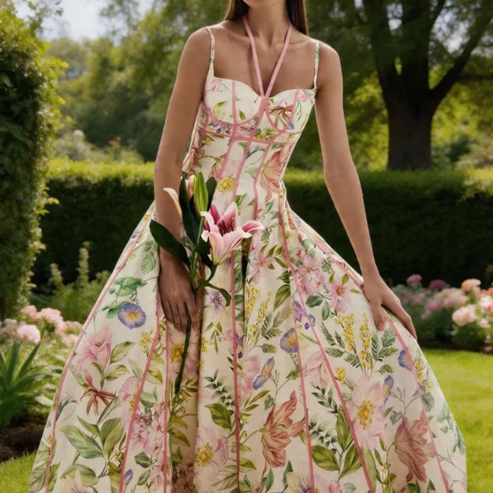Vienna - Airy Floral Midi Dress