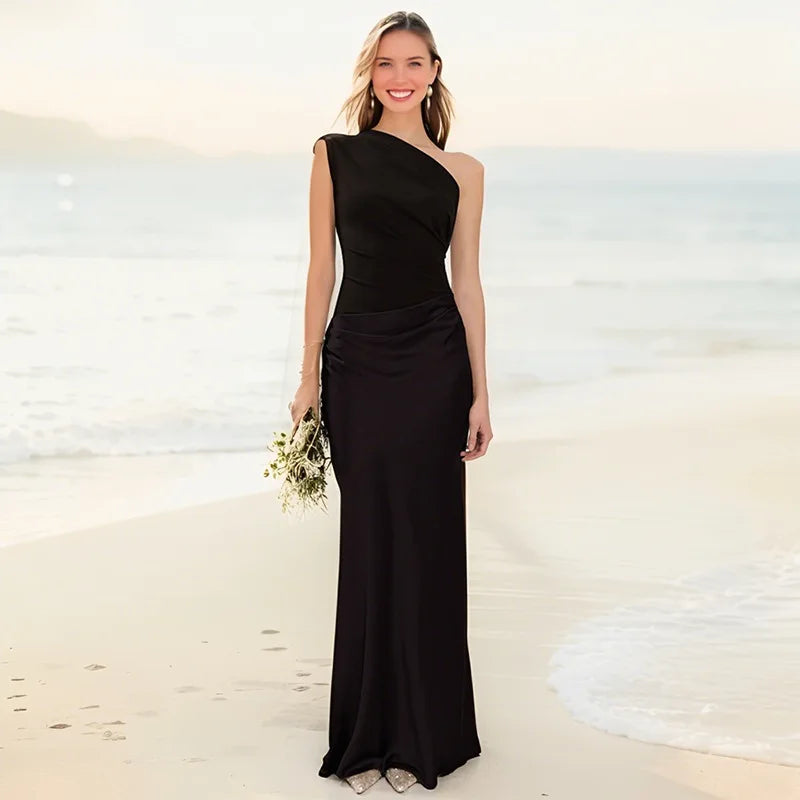 Umara - Silky Satin Dress