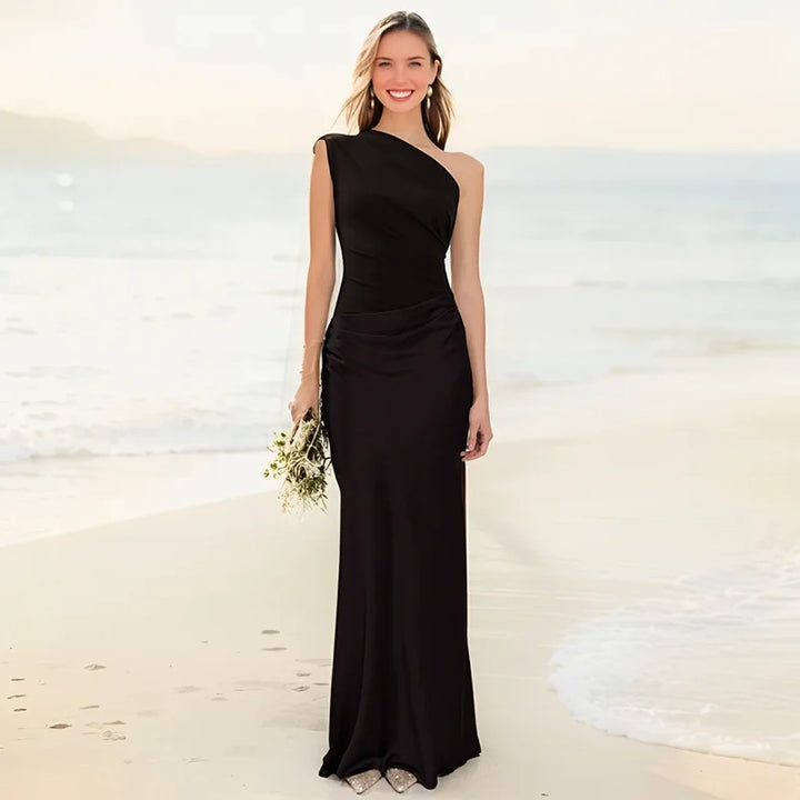 Umara - Silky Satin Dress