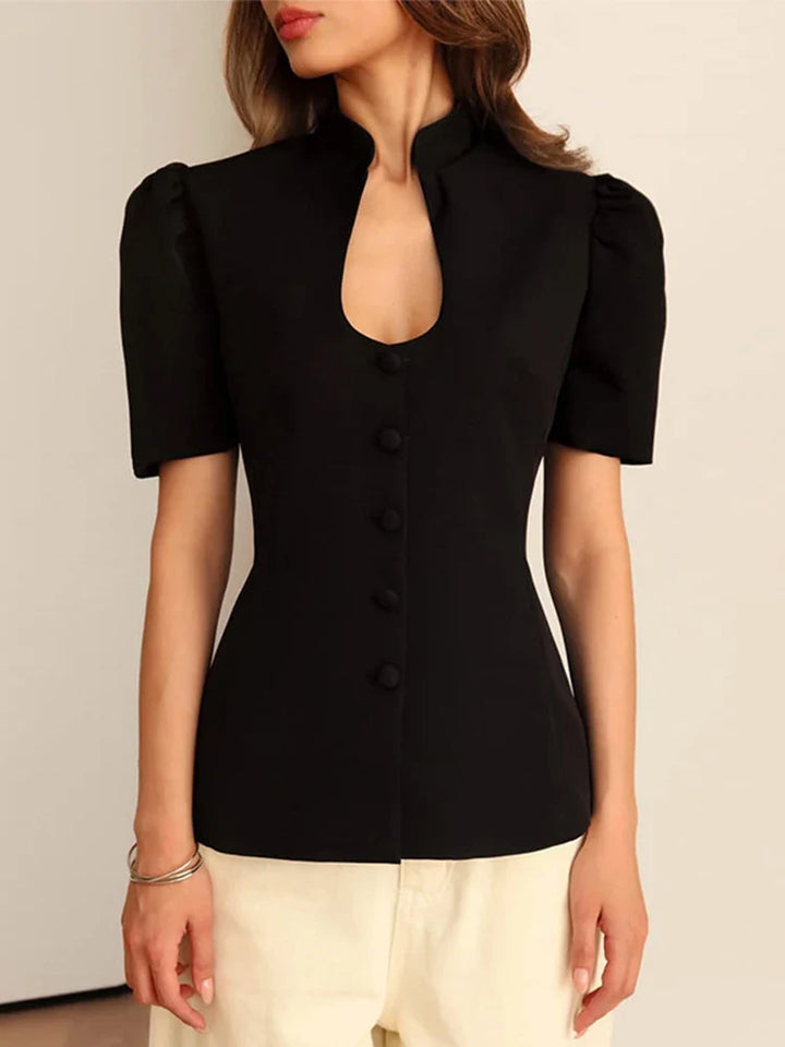 Poppy - Silky Elegant Blouse