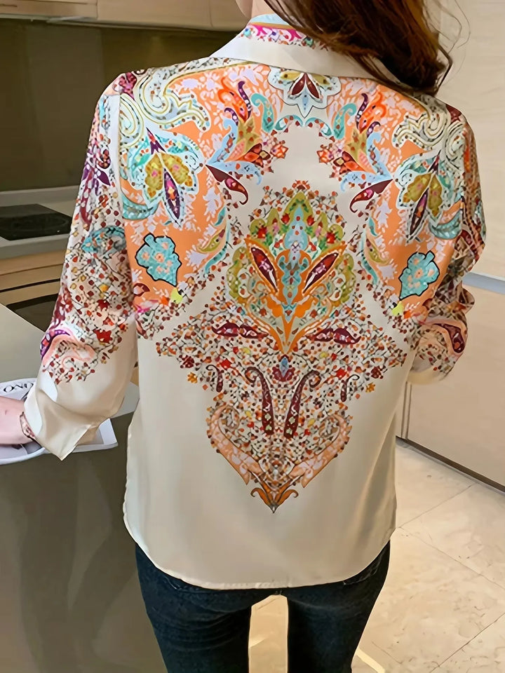 Rhiannon - Polished Print Blouse