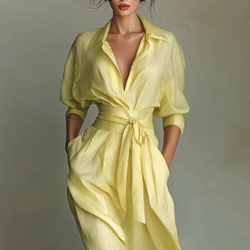 Octavia - Flowing Elegant Maxi Dress