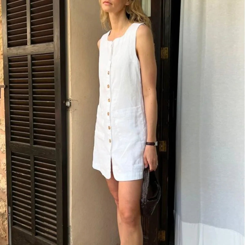 Paisley - Breezy Linen Dress