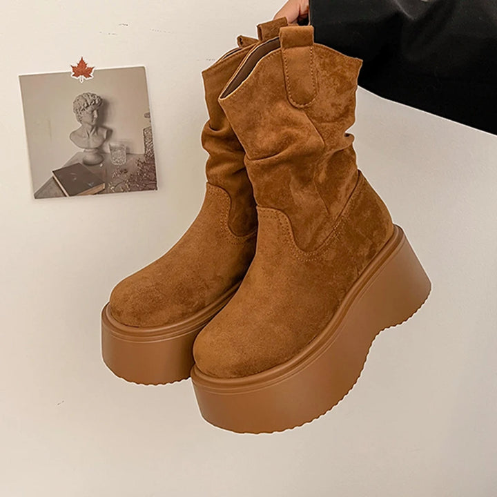 Zelda - Soft Suede Boots