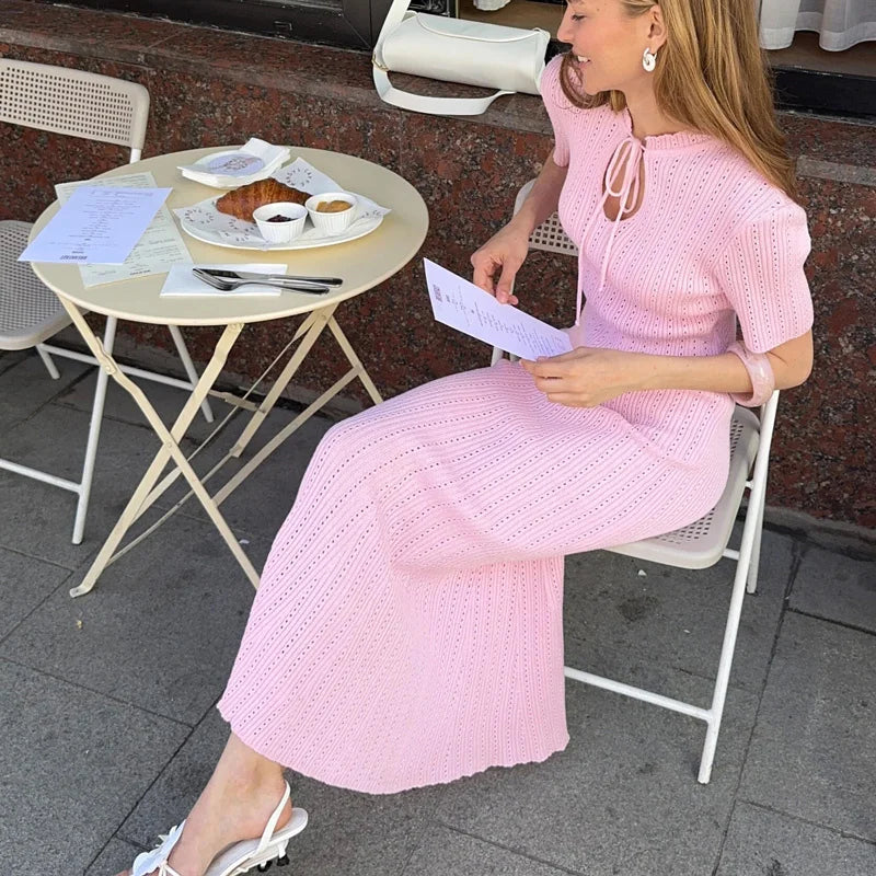 Ziva - Elegant Knit Dress