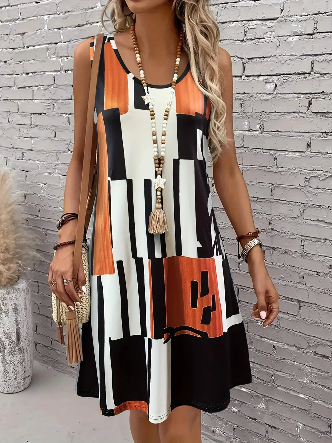 Darla - Silky A-Line Dress