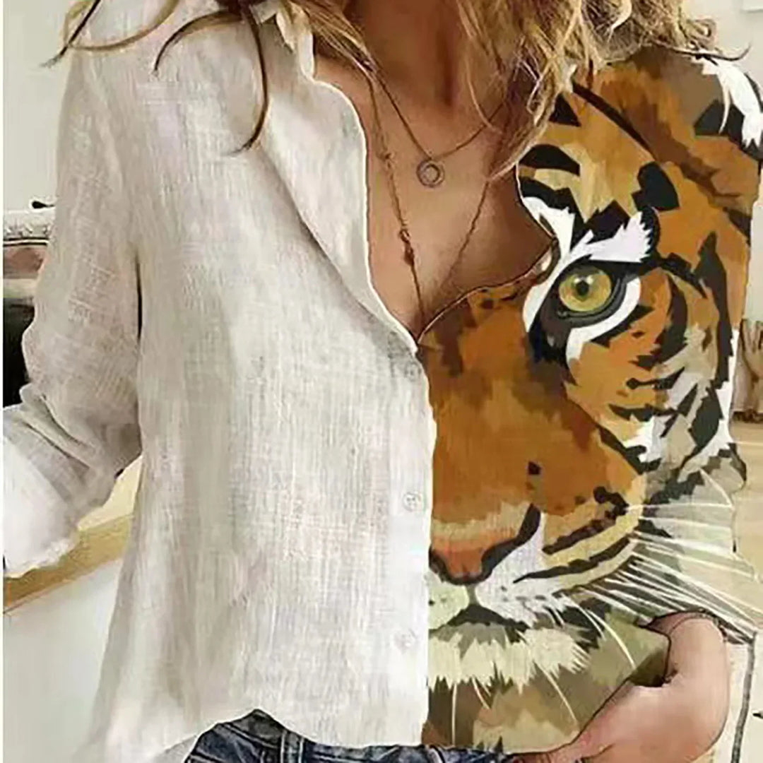 Ramona - Breezy Asymmetrical Blouse