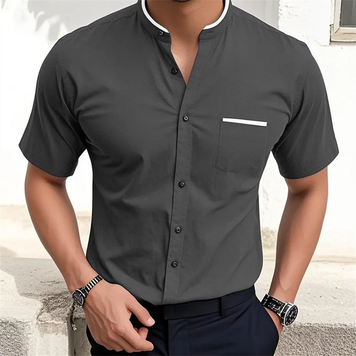 Garrick - Smooth Cotton Shirt