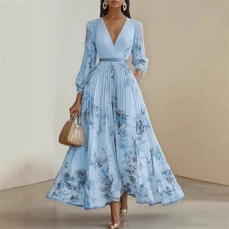 Rebecca - Flowing Floral Maxi Dress