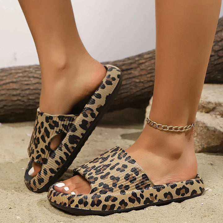 Valencia - Chic Leopard Sandals