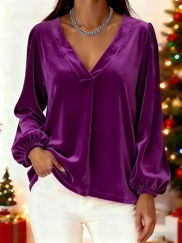Alina - Lush Silk Blouse
