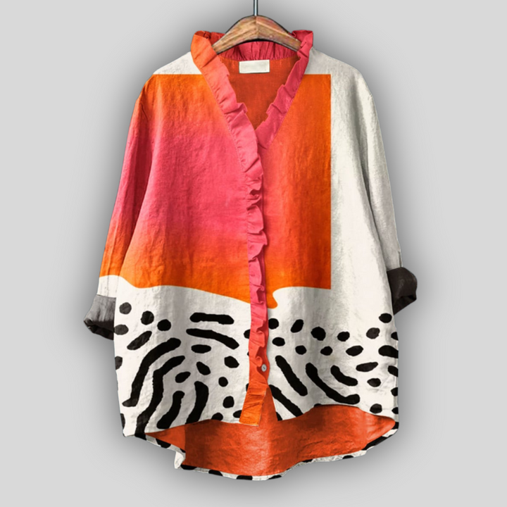 Bianca - Soft Ruffled Blouse