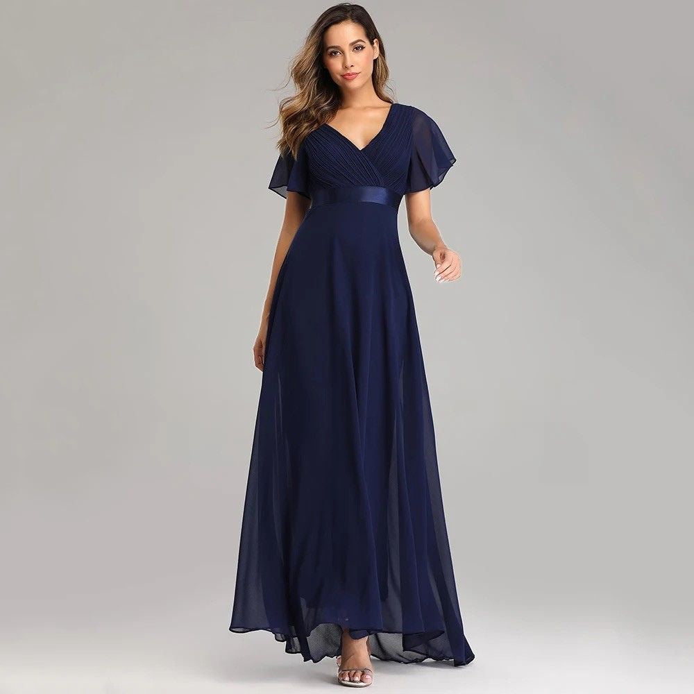 Xena - Flowing Chiffon Dress