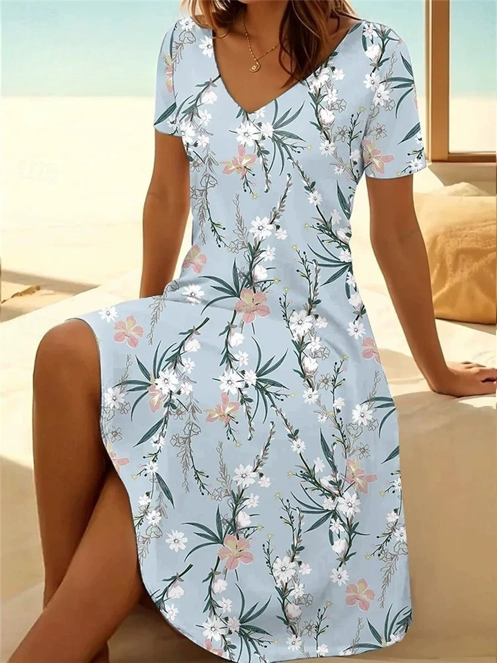 Faye - Soft Floral Dress