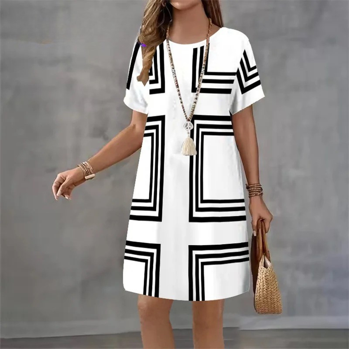 Faith - Soft Abstract Dress