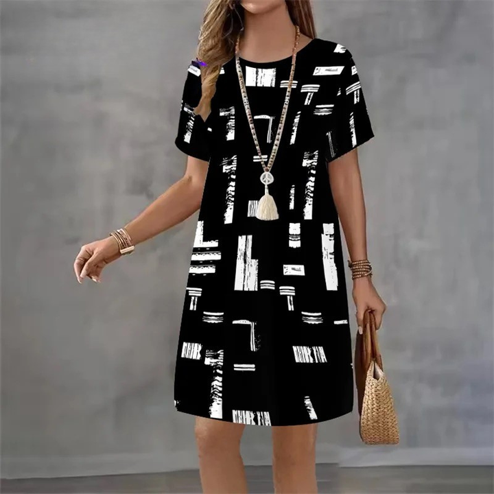 Faith - Soft Abstract Dress