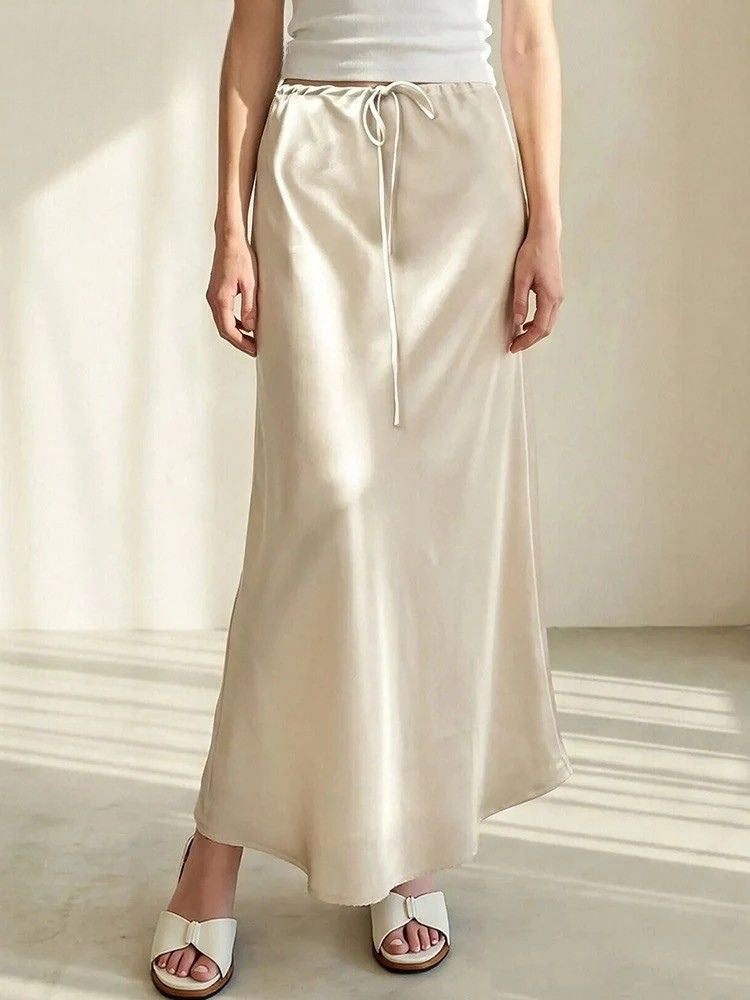 Harper - Luxurious Satin Skirt