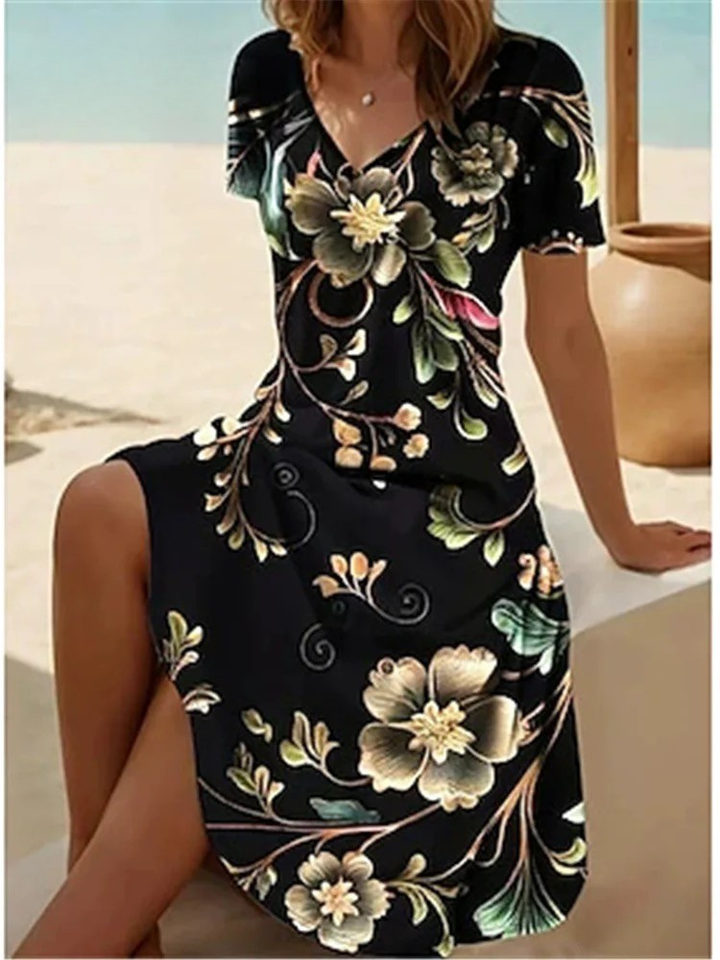 Faye - Soft Floral Dress