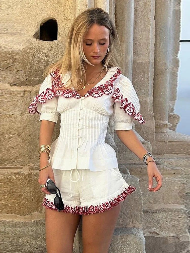 Nicole - Crisp Elegant Blouse