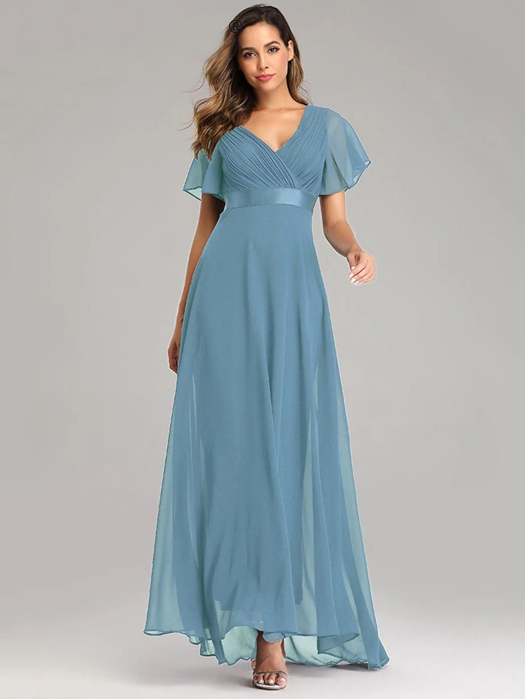 Xena - Flowing Chiffon Dress