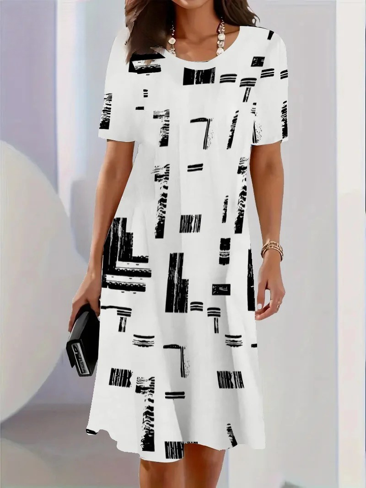 Faith - Soft Abstract Dress