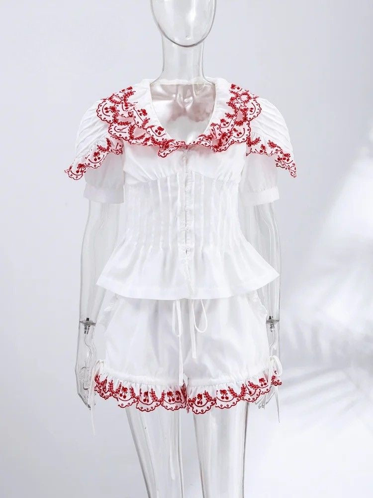 Nicole - Crisp Elegant Blouse