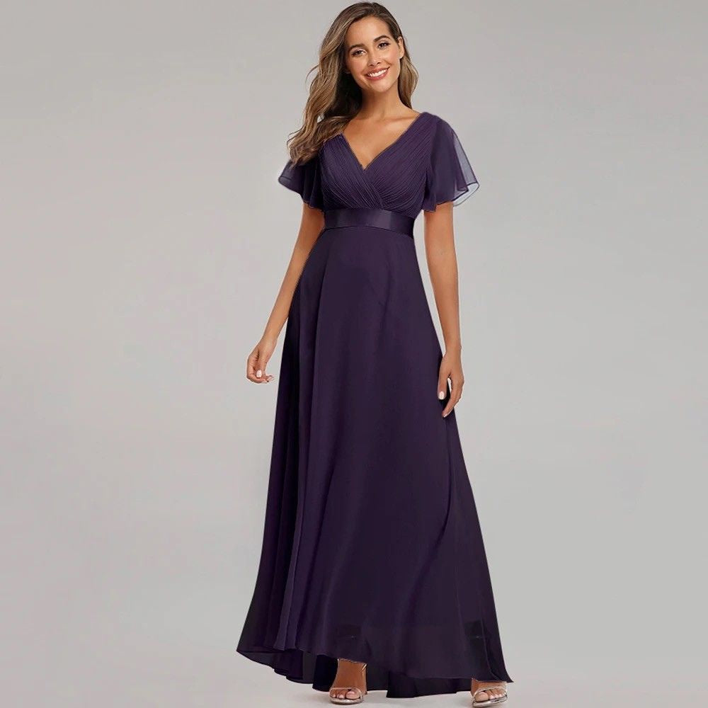 Xena - Flowing Chiffon Dress