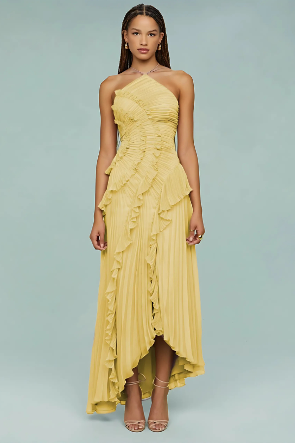 Aubrey - Delicate Pleated Dress