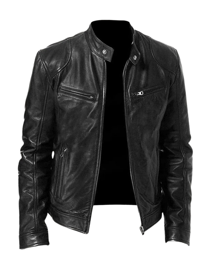 Clayton - Sleek Leather Jacket
