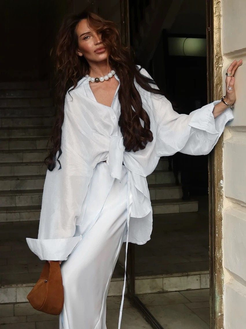 Catherine - Breezy Silk Blouse