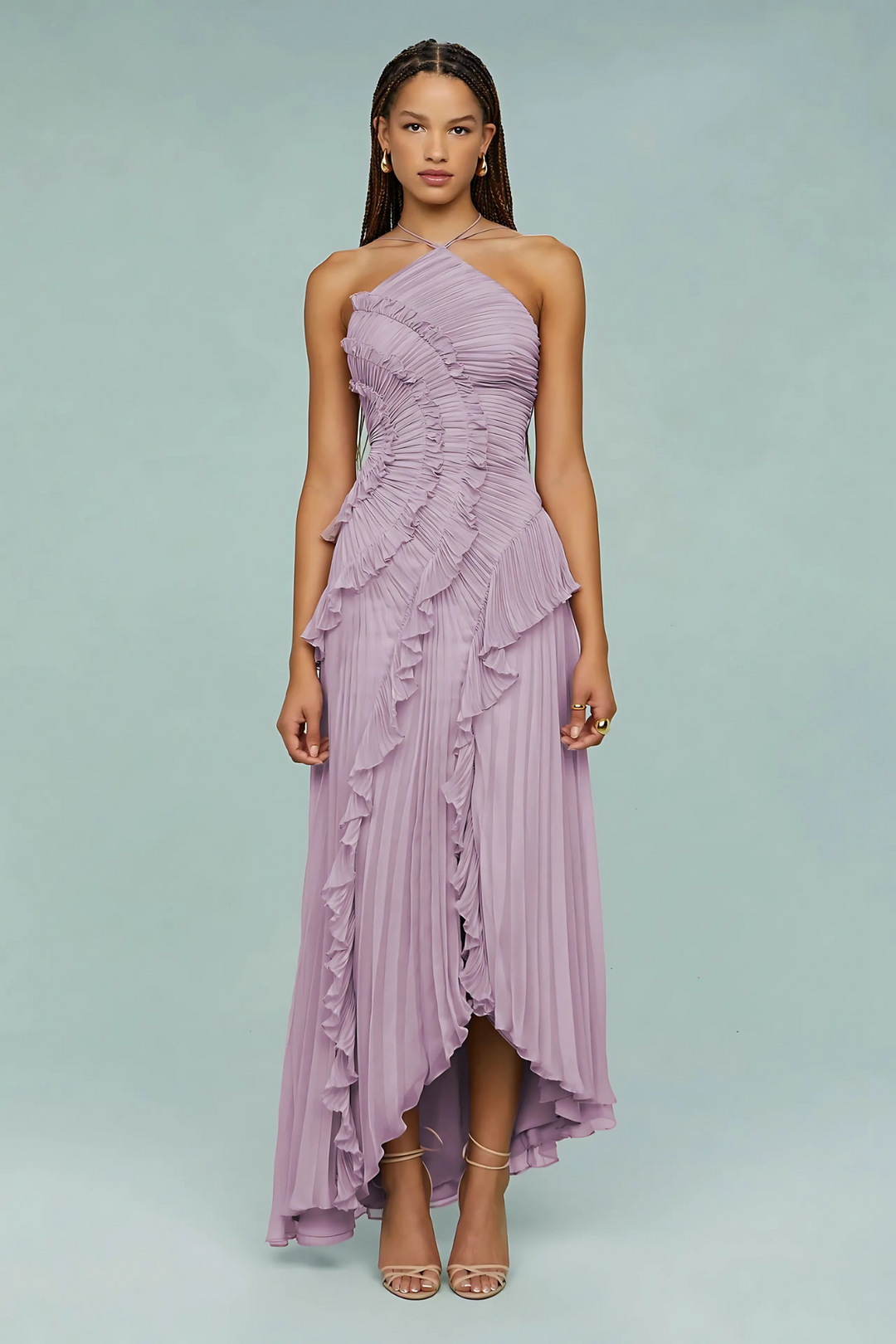 Aubrey - Delicate Pleated Dress