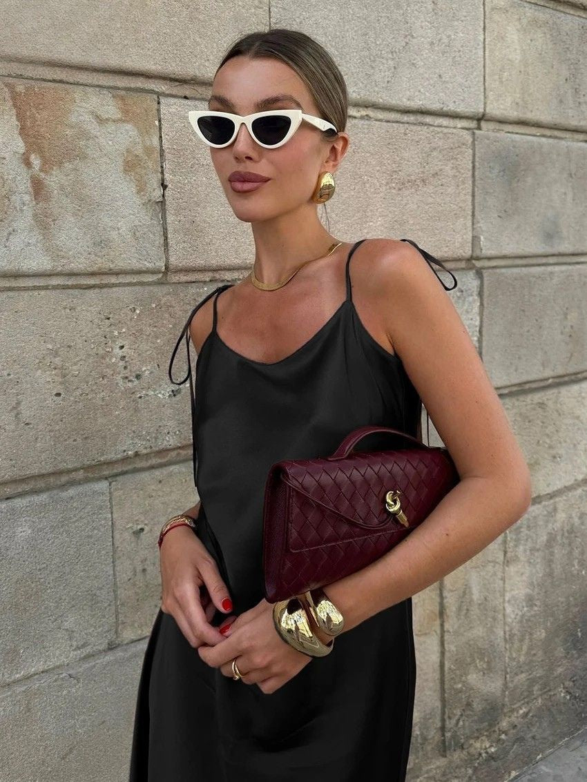 Rebecca - Silken Maxi Dress