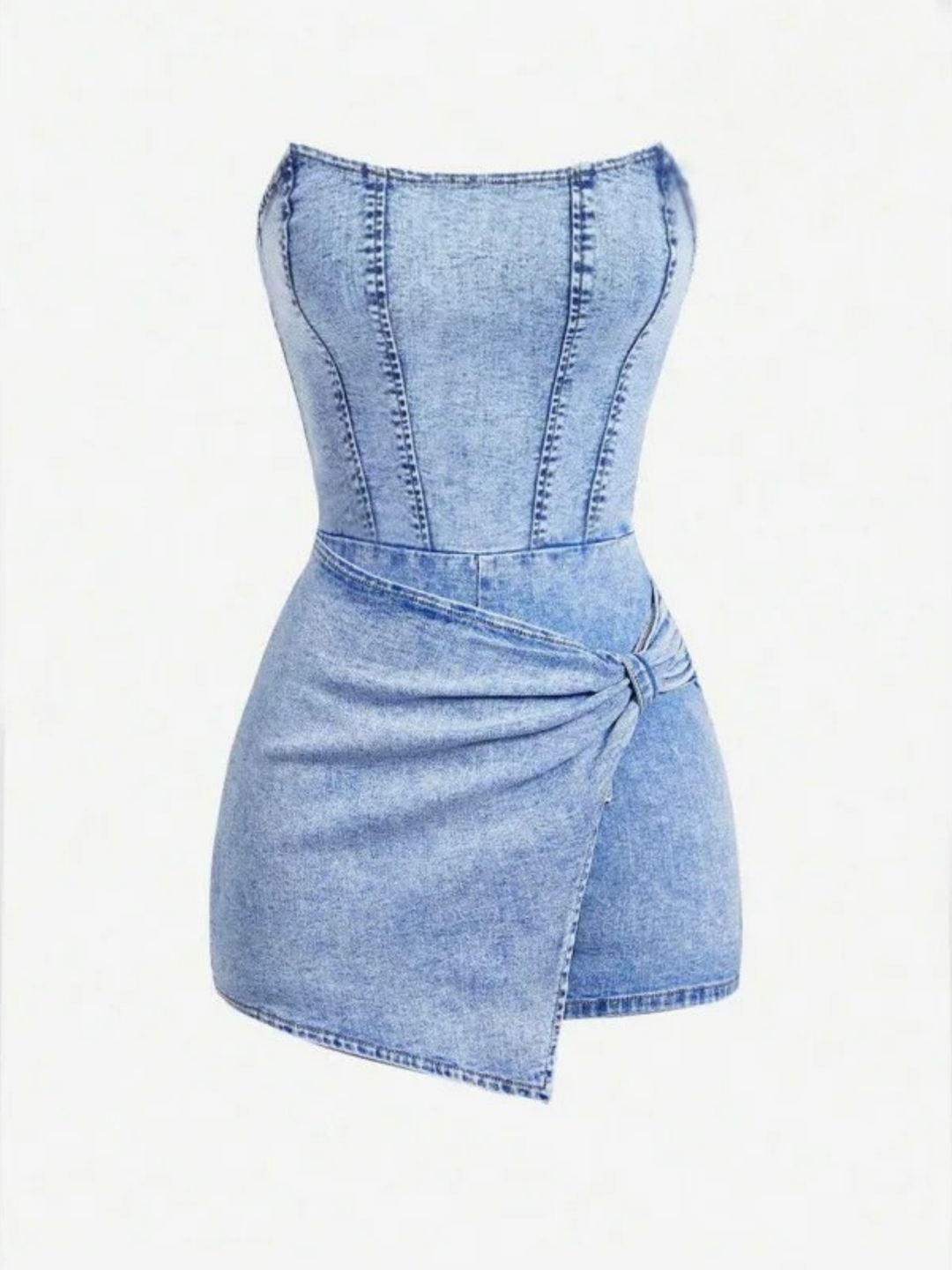 Riley - Chic Denim Jumpsuit