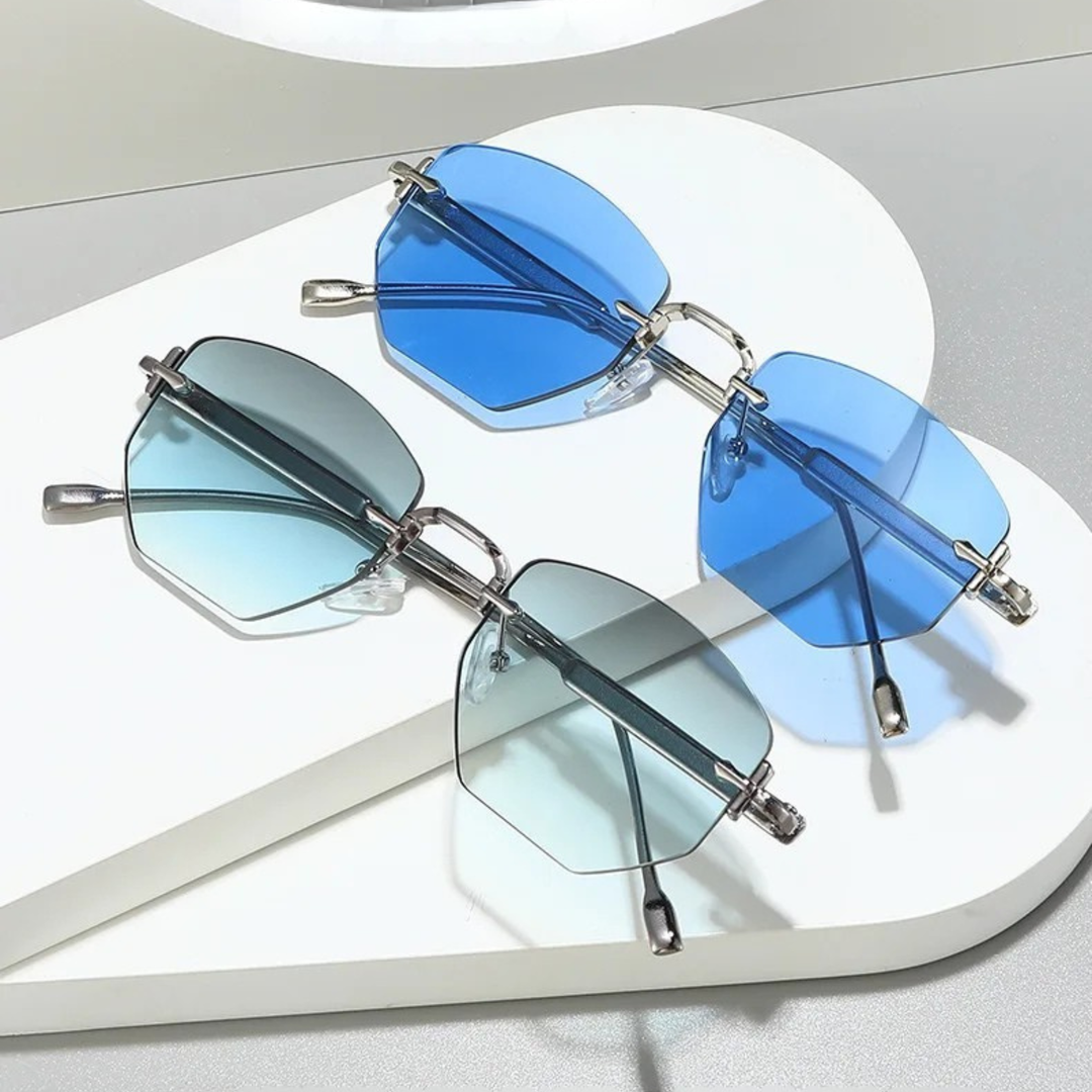 Yuri - Elegant Rimless Sunglasses