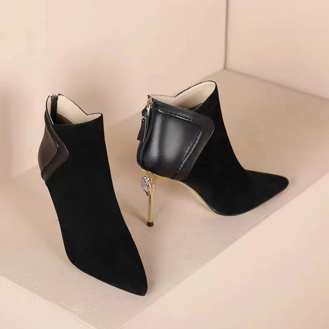 Nora - Elegant Suede Stiletto Boot