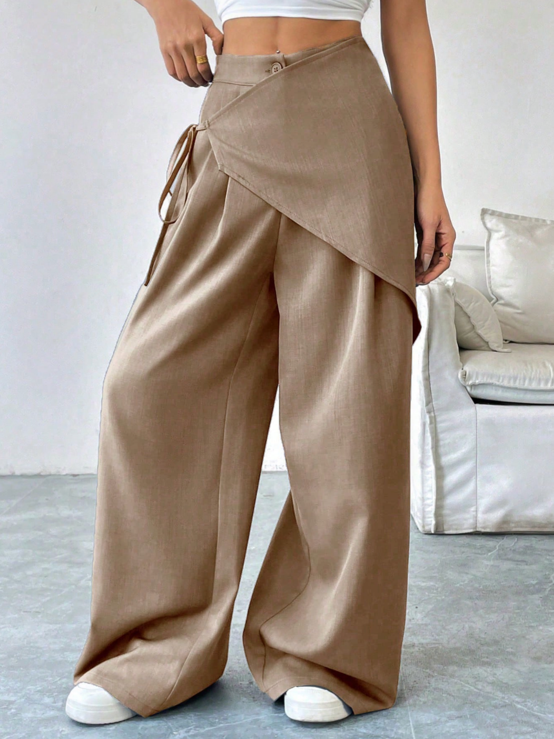 Maya - Fluid Wrap Pants