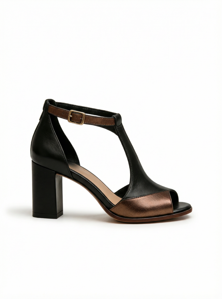Kendra - Sleek Leather Sandals