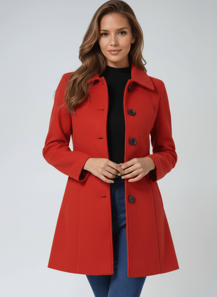Yvonne - Graceful Wool Coat