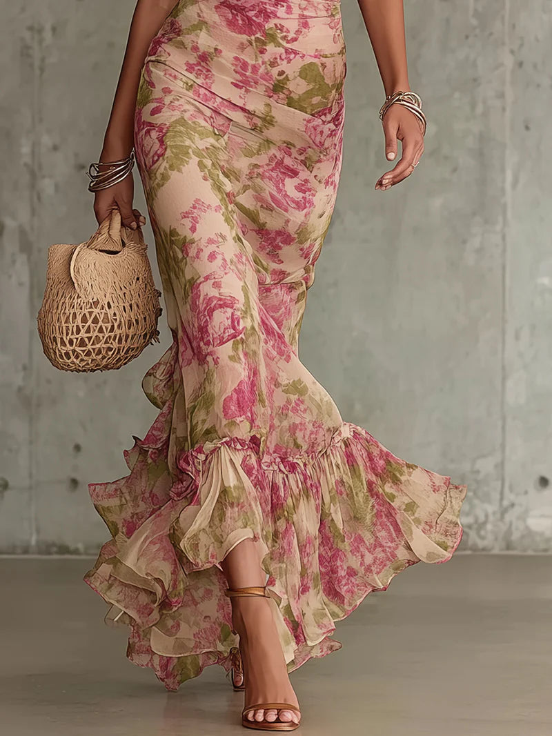 Irene - Ethereal Floral Dress