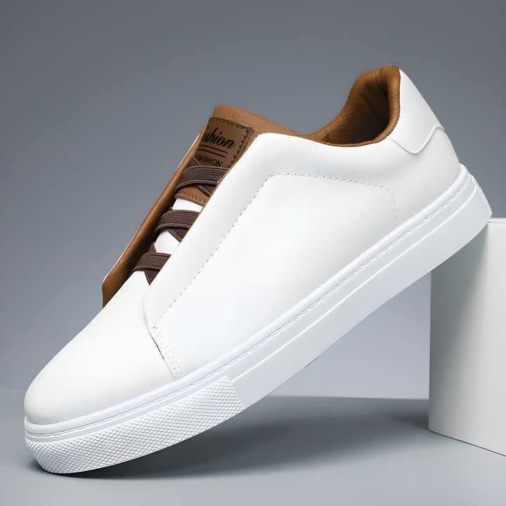 Henley - Sleek Leather Sneakers