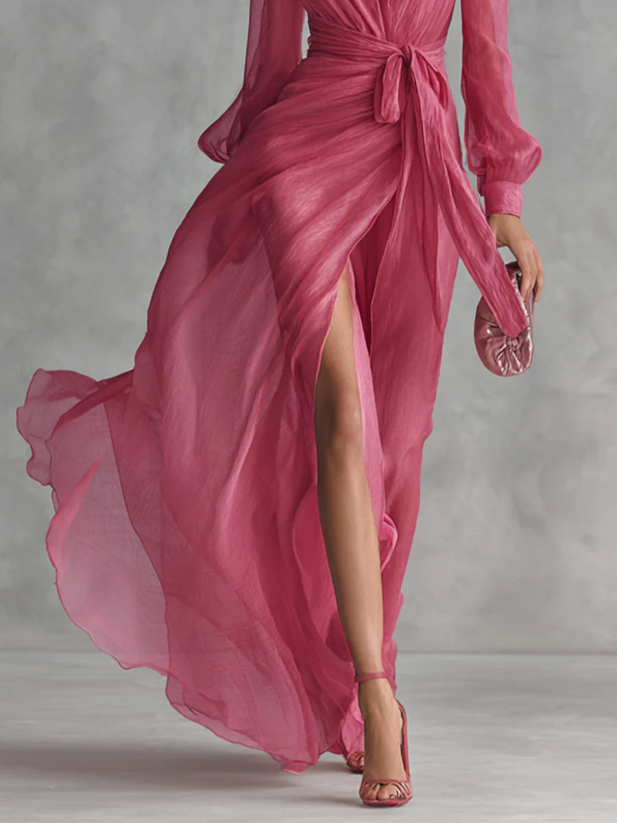 Flora - Ethereal Chiffon Dress