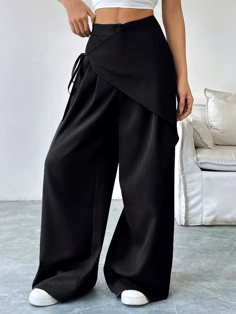 Maya - Fluid Wrap Pants