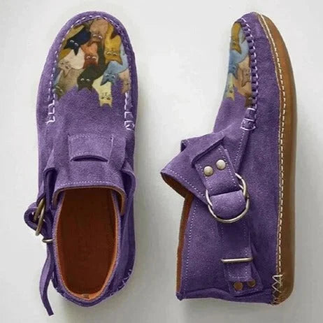 Yvette - Cozy Suede Boots
