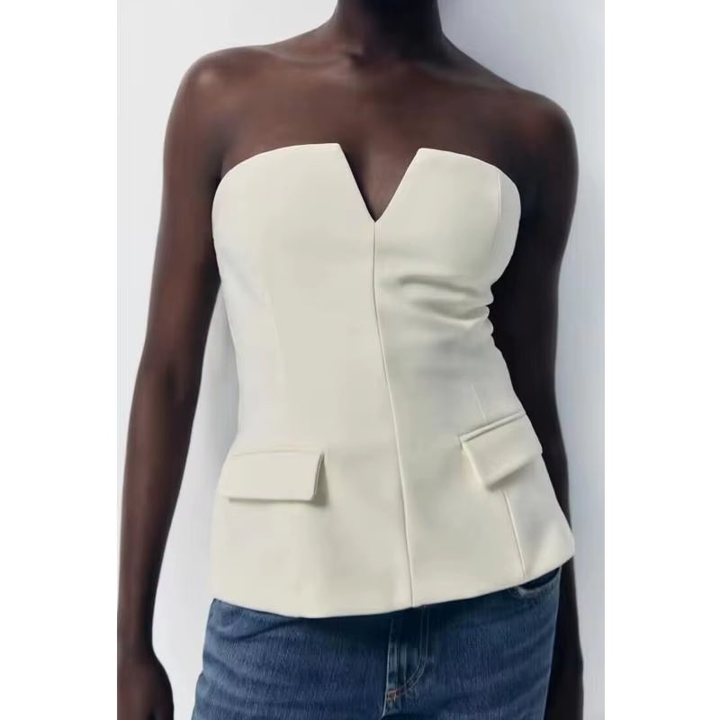 Paige - Chic Corset Blouse