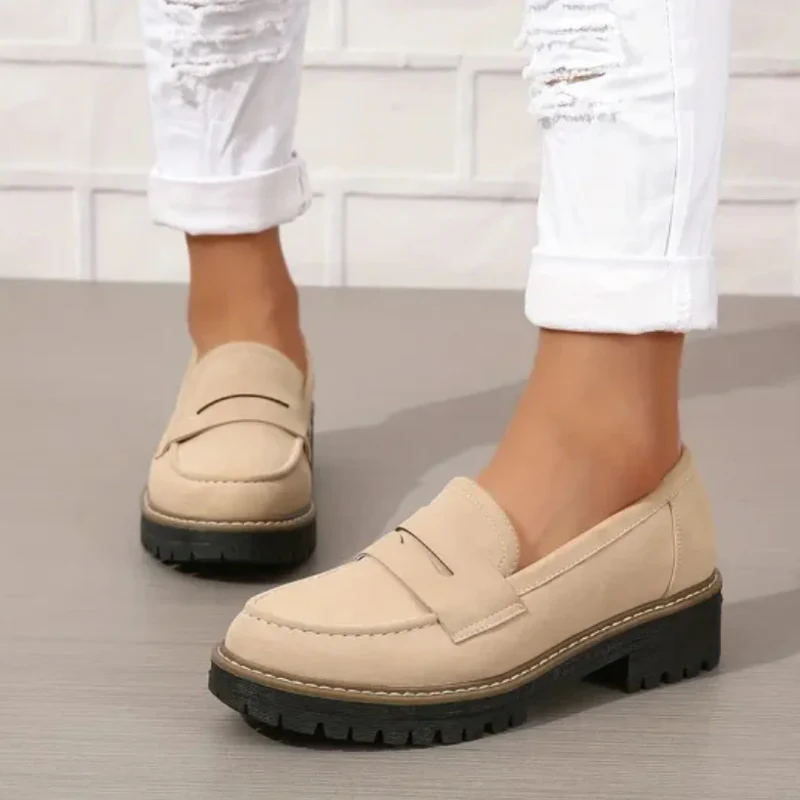 Yazmin - Sturdy Leather Loafers