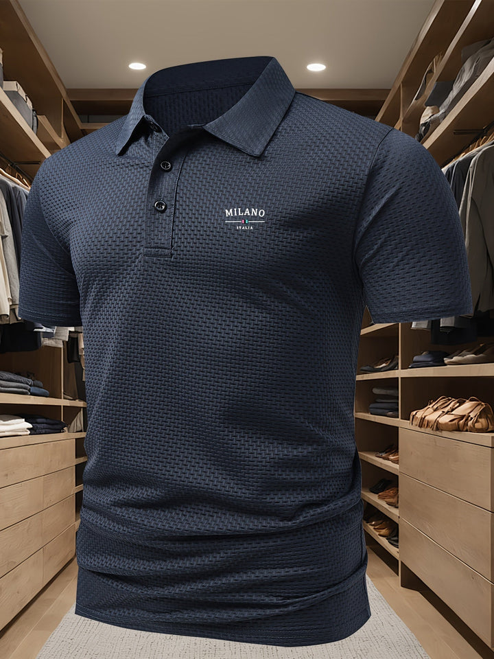 Miller - Textured Tailored Polo